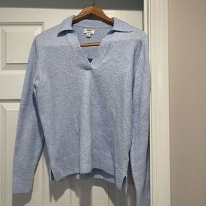 J. Crew Soft Sky V-Neck Sweater